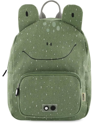 Trixie Mr. Frog Children's Backpack - Waterproof & Eco-Friendly, 31x23x10 cm