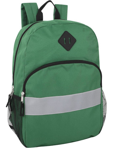 Bulk Kids Reflective Backpacks - 24 Pack for School with Side Pockets | 9 Vibrant Colors